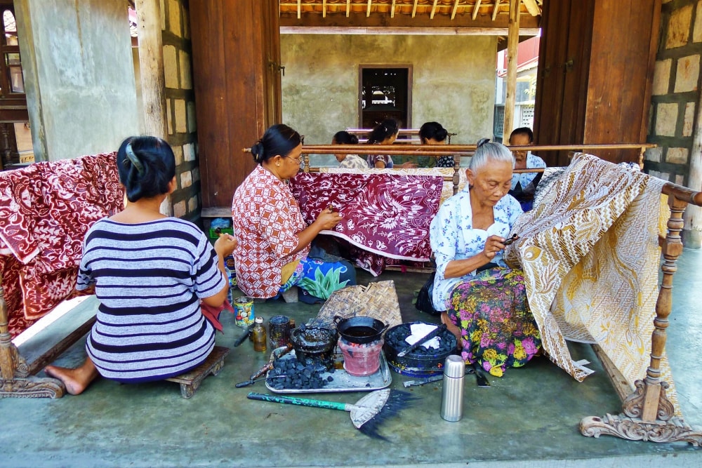 La fierté de l'Indonésie : le batik