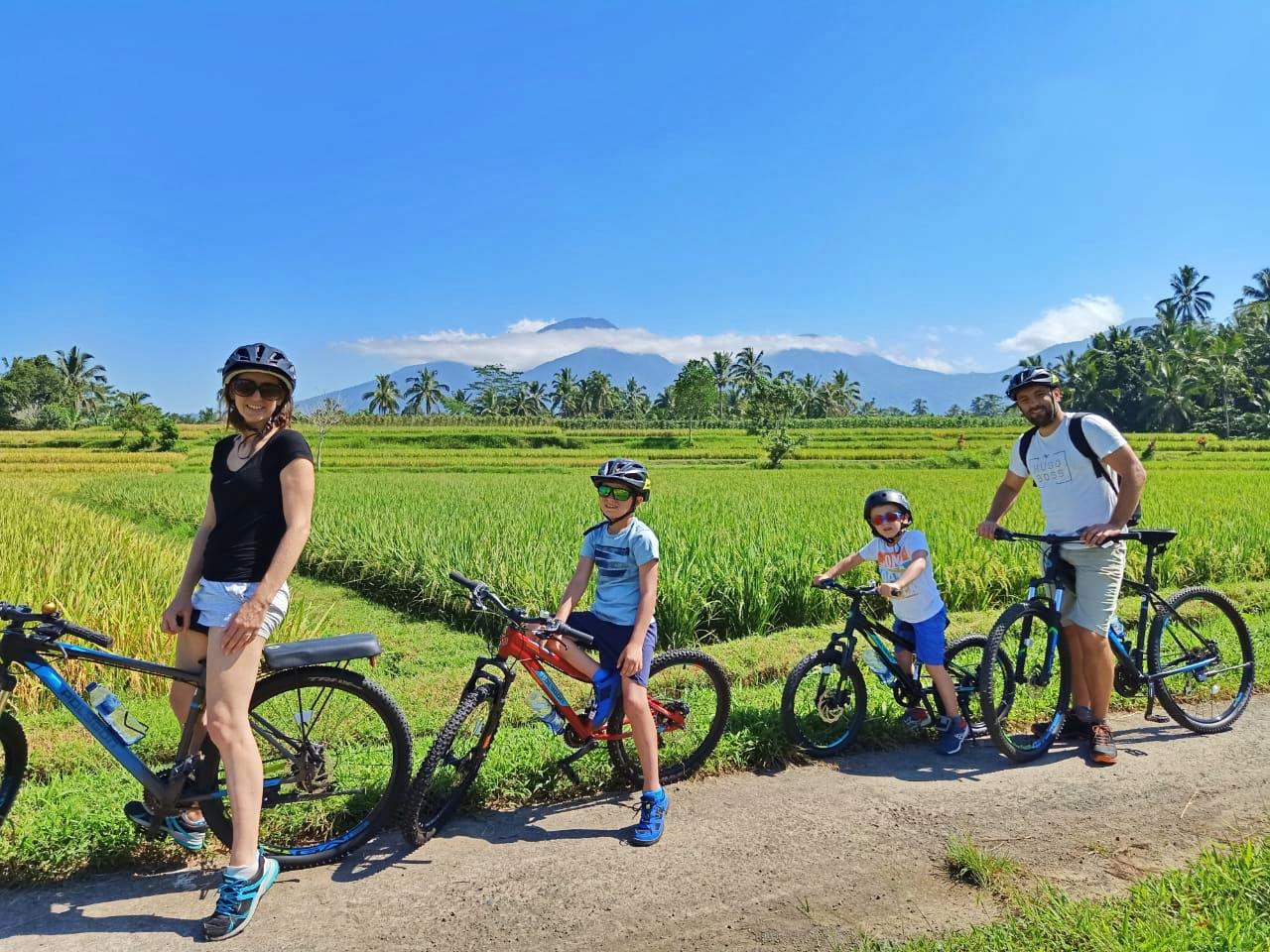 Balade a velo a bali