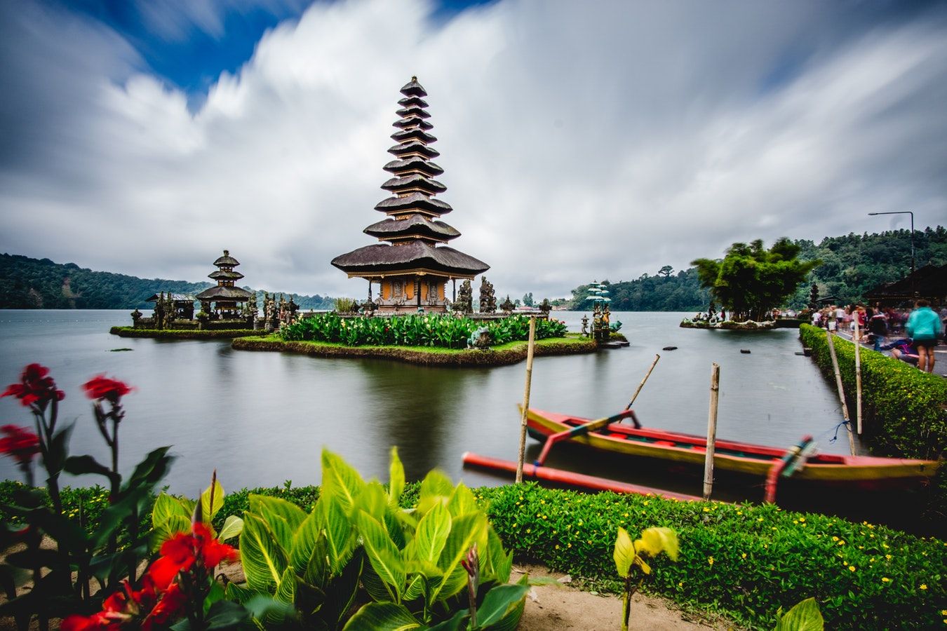 Lac Bratan avec son temple Ulun Danu