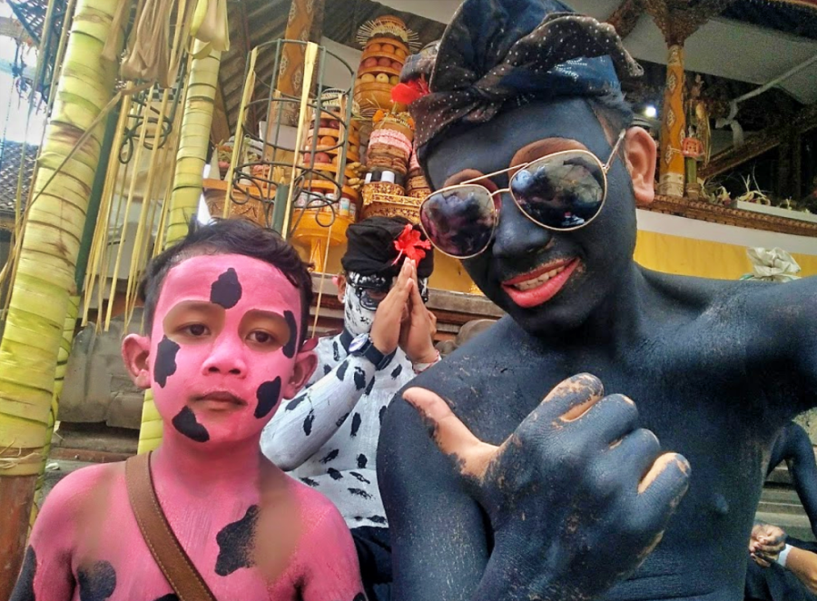 Ngerebeg et les enfants effrayants de Tegallalang