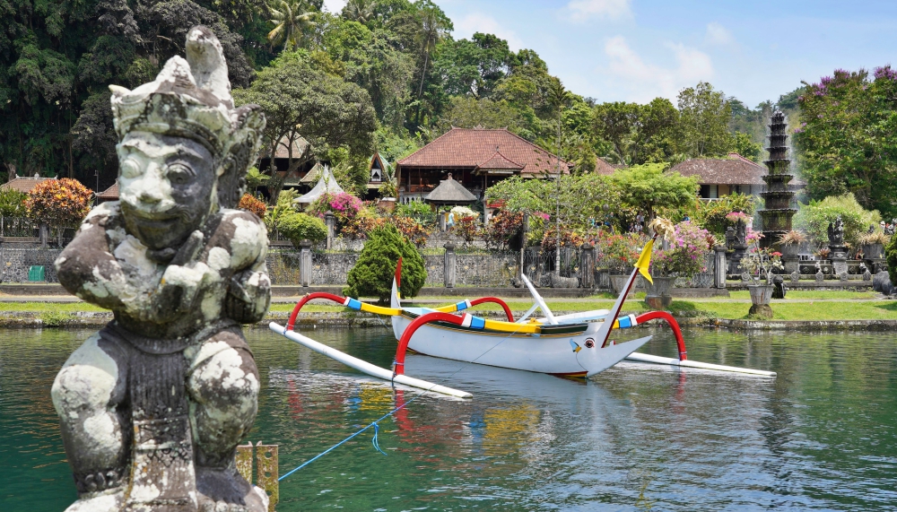 Le palais d'eau royal de Tirta gangga