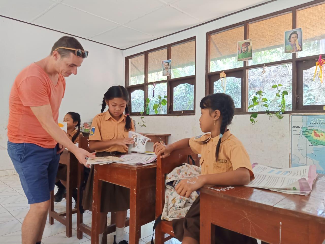 Visite d'une école